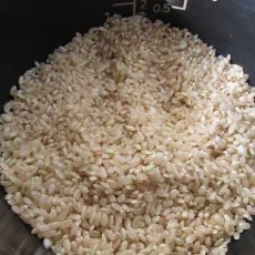酒井美紀さんは発芽玄米と白米のブレンド米