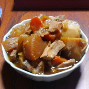 炊飯器調理で作った煮物