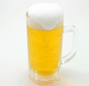 ジョッキのビール